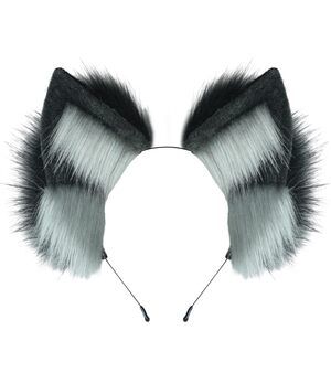 8813 Wolf Ears Headband Fox Cat Ears Hairband Animal Cosplay Headwear